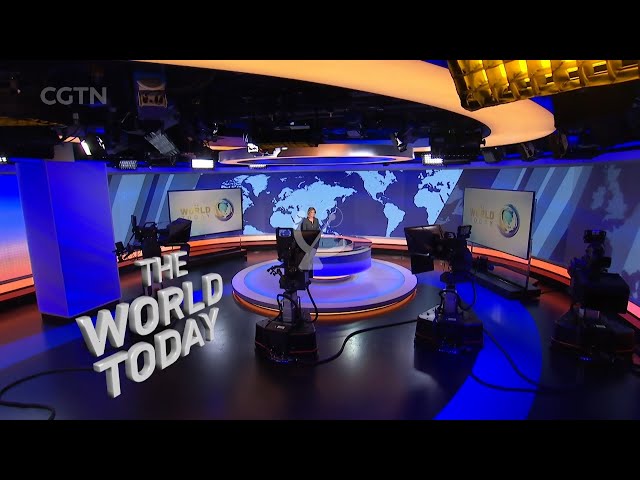 CGTN: Intro Outro The World Today 2016 LIVE from London (2022/07/28)