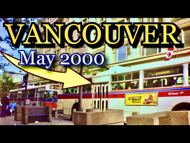 Early 2000's in Vancouver, BC, Canada Looked Different!