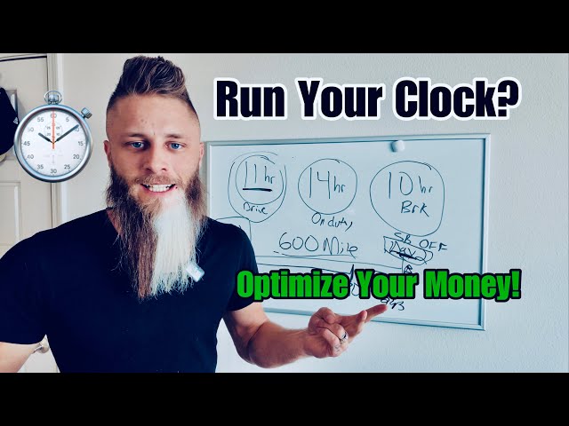 #018  Run Your Clock or You'll Cry with No Money! Day in the Life Trucking Vlog!