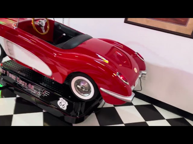 1950's Corvette coin operated Kiddie Ride