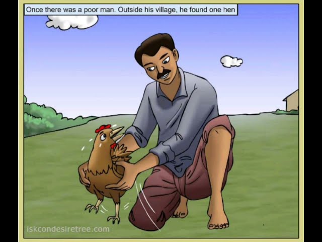 Story of hen giving golden egg ~ Lessons in life // Upadesha upakhyane