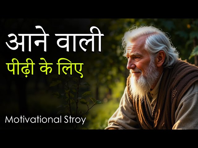 आने वाली पीढ़ी के लिए Moral story in hindi | motivational story | moral hindi kahni