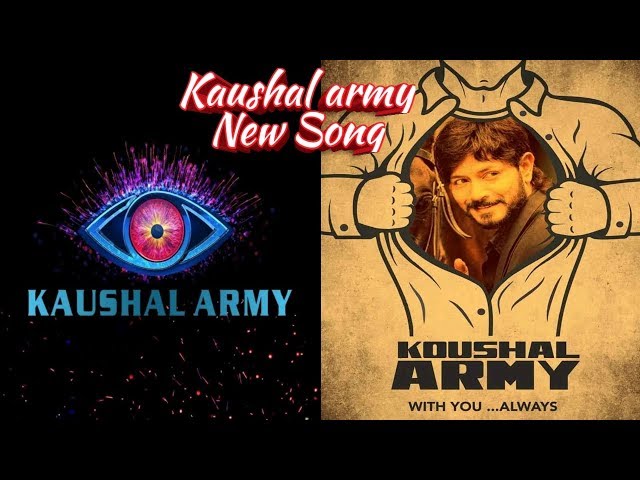 Kaushal army| Latest new song| Vote for Kaushal. Biggbosstelugu 2