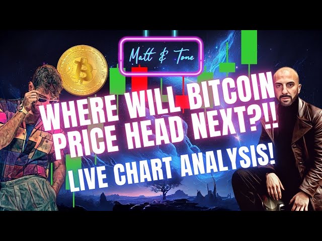 WHERE WILL BITCOIN PRICE HEAD NEXT?!!-LIVE CHART ANALYSIS!