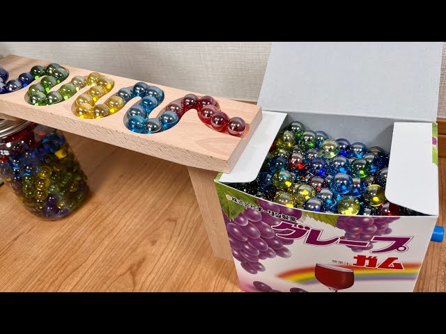 Marble Run ASMR ♫ HABA Slope & Chewing Gum BOX & BorneLund Twist