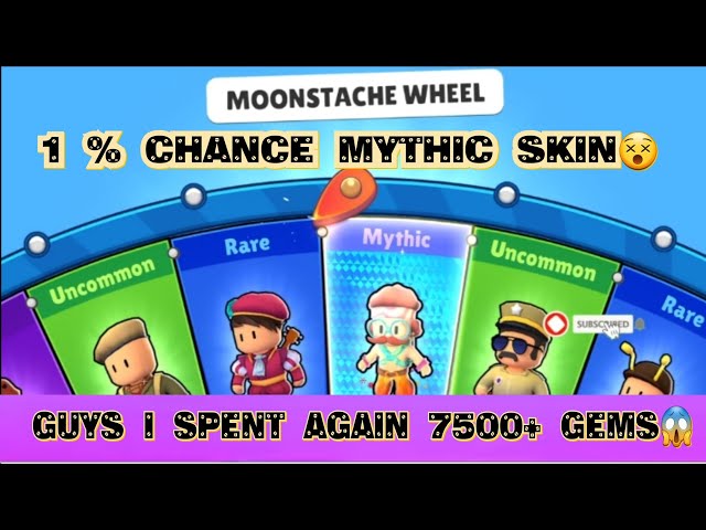 I spent 7500+ Gems to Mythic Skin in Stumble Guys|#viral #stumbleguys #scopely #mythic #gaming