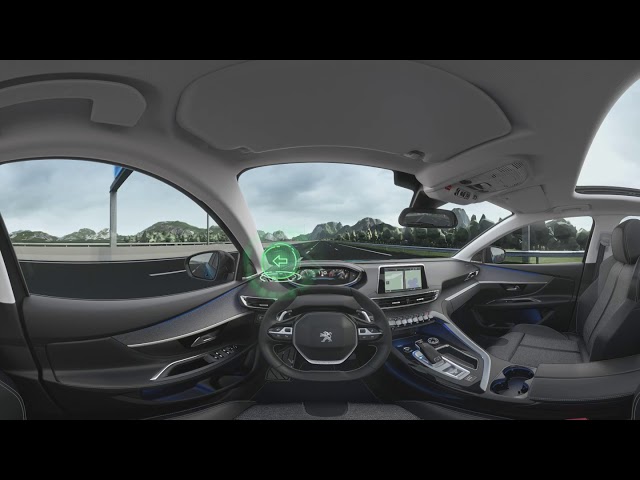 PEUGEOT 5008 SUV– 360 VR Video: Aktiver Toterwinkel-Assistent