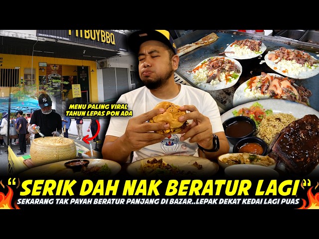 MANA ORANG TAK BISING..Gerai Bazar Mereka Paling Panjang Orang Berbaris..Kini Keluar Menu Baru Pula