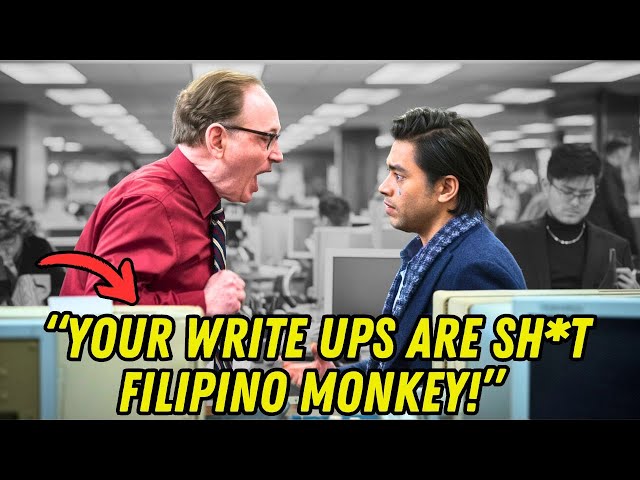 WHEN RACIST Editor HARASSES Filipino Writer,  THEN INSTANTLY REGRET IT!