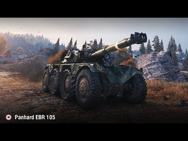 EBR 105  11к урону. як грать.як світить.#worldoftanks  #panhardebr105