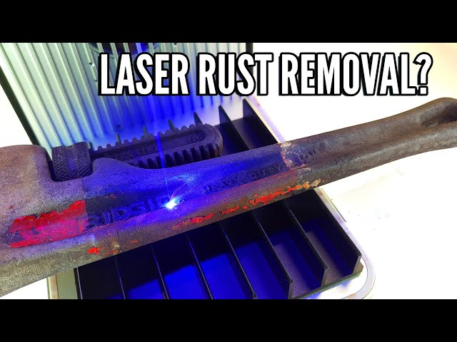 Rust Removal BATTLE:  Evapo-Rust vs. Electrolysis vs. xTool F1 Portable Laser