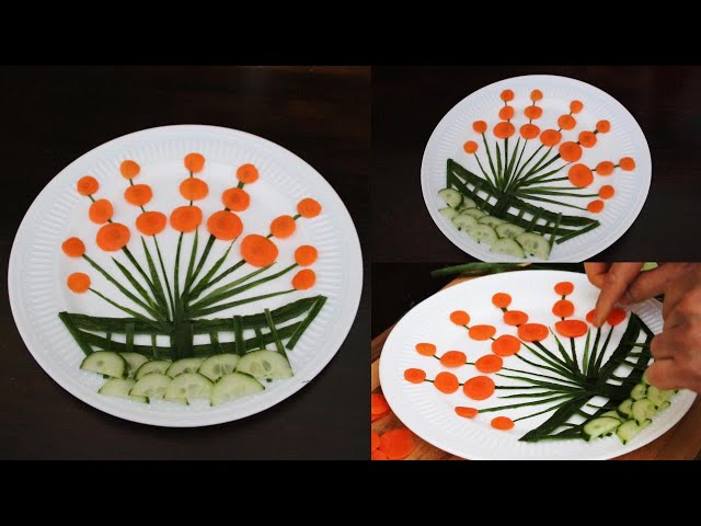 Art In Vegetable & Fruit Carving | Food Decoration | Party Garnishing