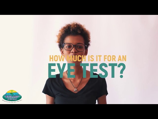 How much is it for an Eye Test?