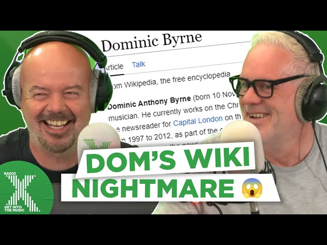 Ruining our newsreader's Wikipedia | The Chris Moyles Show | Radio X