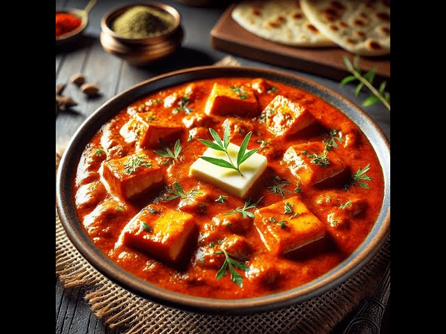 🔥 Flavorful & Rich Paneer Butter Masala – A Must-Try Dish! 🍛