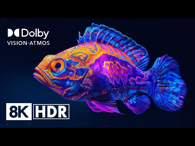 Breathtaking 8K Ocean Life – 10 Minutes of Pure Relaxation