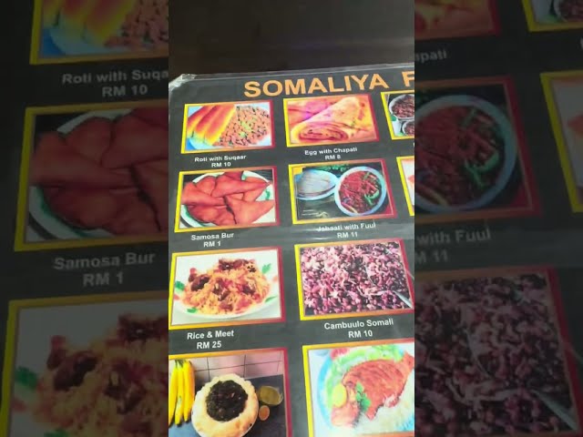 How is the Somali Food at Mama Sahal Restaurant in Kuala Lumpur?