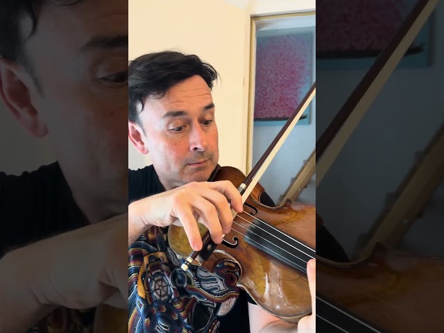 Unusual violin techniques: "The chop"  #chopping #violin