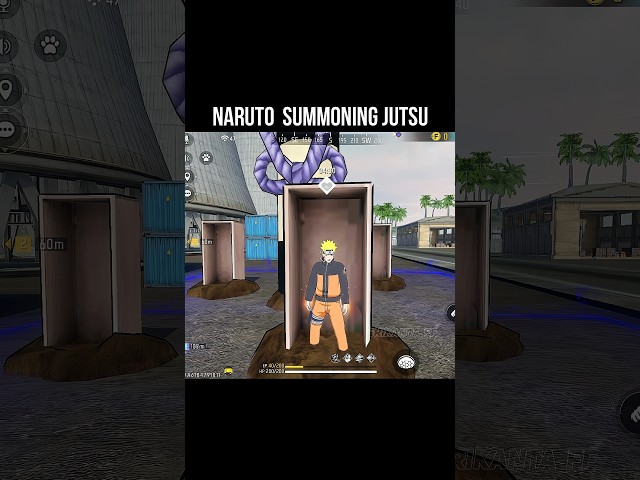 Free Fire Naruto Summoning Jutsu 🔥 New Naruto Revival Point Update #srikantaff