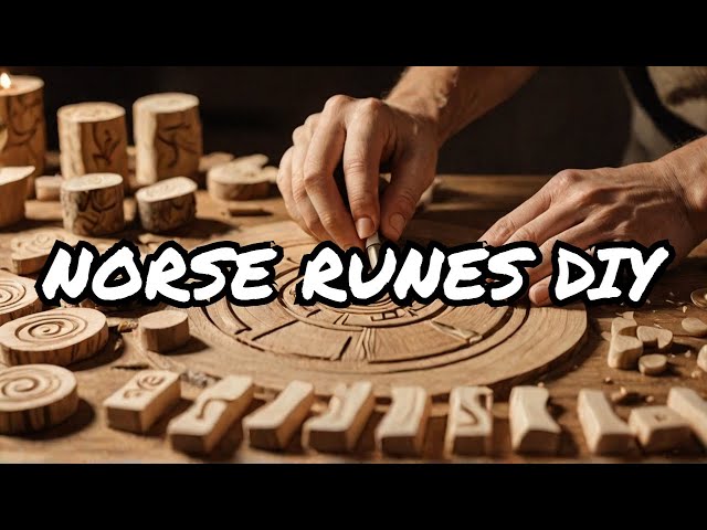 Craft Your Own Norse Rune Set from Scratch!