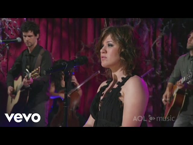 Kelly Clarkson - Sober (Sessions @ AOL 2007)