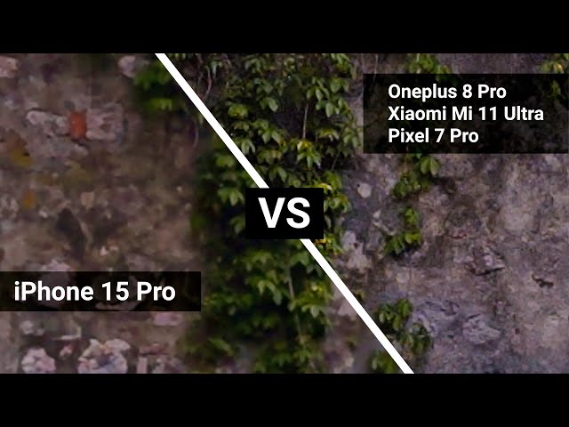 iPhone 15 Pro vs Older Android Smartphones using MotionCam Pro