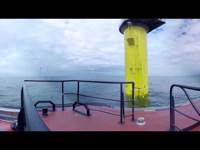 Experience an offshore wind farm from up close - Gode Wind in 360°