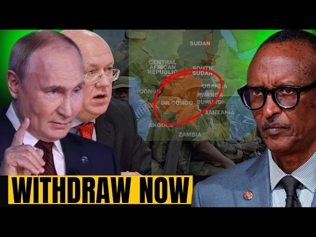 Russia Warns Rwanda & M23: Leave DRC or Else...!