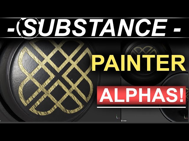 Substance Painter: Alphas Explained (FAST!!)