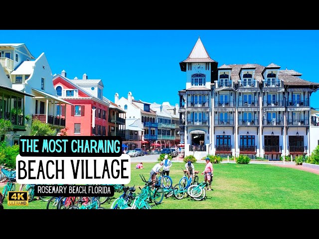 The Most Charming Beach Village on 30A - Rosemary Beach, FL Walking Tour 2023