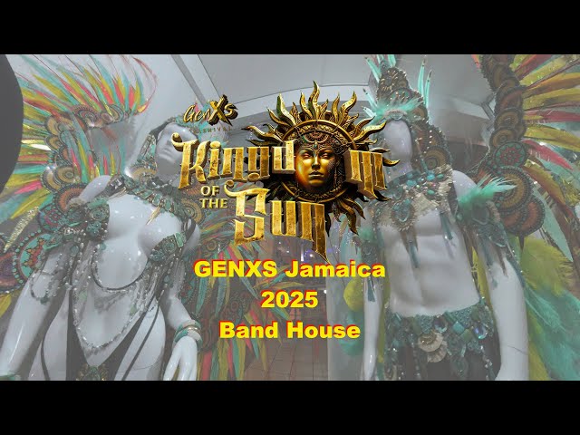 GENXS Jamaica carnival 2025 band house in 360 video