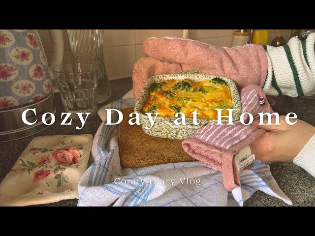 Cozy Day at Home | Simple Meals & Planting Spring Blooms 🌼