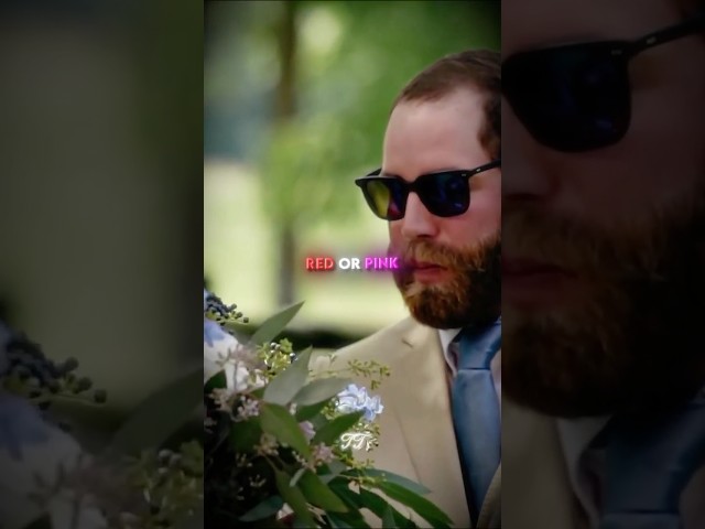 Bride Surprises Groom With Colour Blind Glasses!