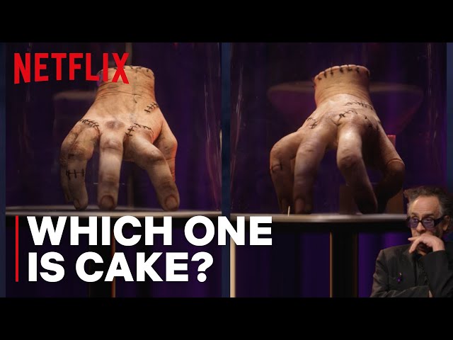 Tim Burton and The Cast Of Wednesday Play Is It Cake? | Netflix