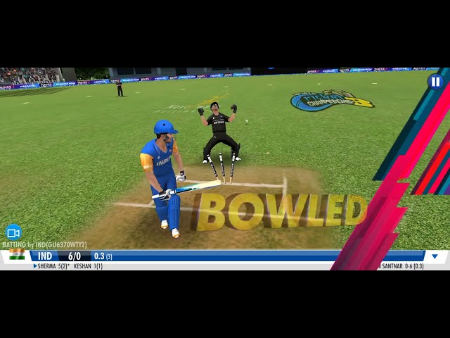 INDIA 🇮🇳 VS NEW ZEALAND 🇳🇿 Kya Match Khela He #viralvideo #gaming #cricket