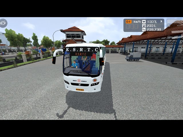 kerala bus station with mod volvo bus 🚌 support and  subscribe my channel