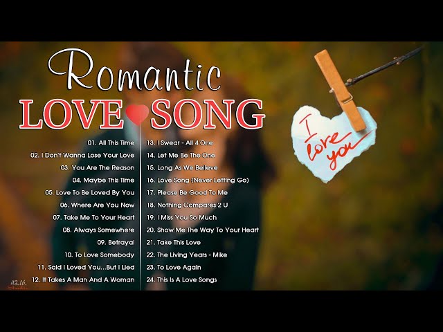 Best Beautiful Love Songs Of 70's 80's 90's - Romantic Love Songs About Falling In Love