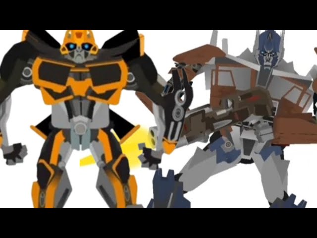 Evasion Optimus Prime And Evasion Bumblebee - Stick Nodes