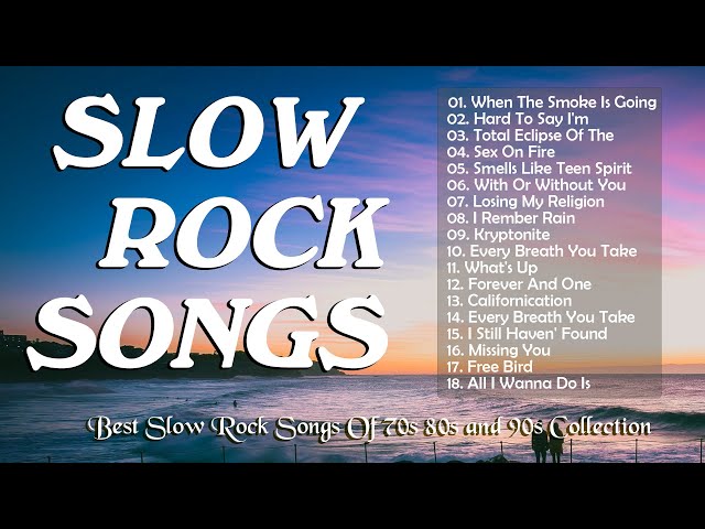 Bon Jovi, Scorpions, Ledzeppelin, Phil Collins, Eric Clapton, Lobo - Slow Rock Ballads 70s 80s 90s 🔥