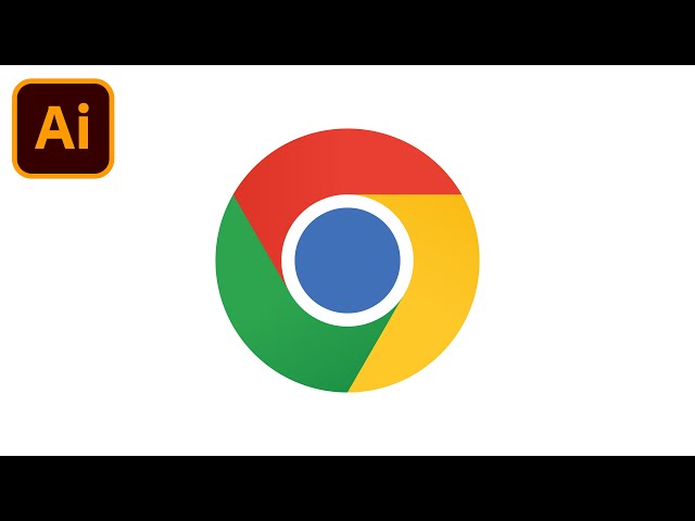 How To Draw The Google Chrome Logo In Adobe Illustrator