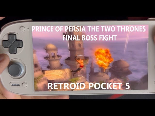 RETROID POCKET 5 : PRINCE Takes On VIZIER in EPIC Final Boss Fight