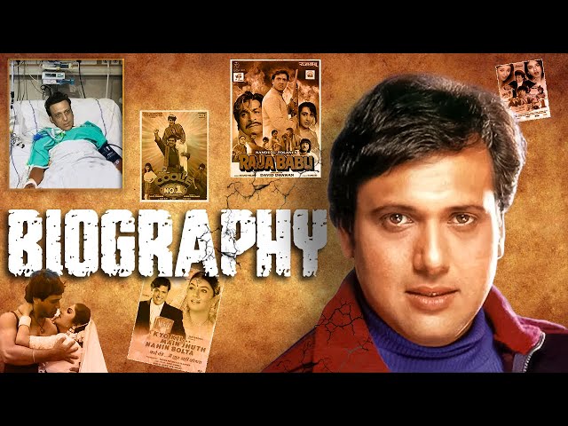 The Rise of Govinda From Bollywood to Stardom | full biography of govinda by @useearbuds