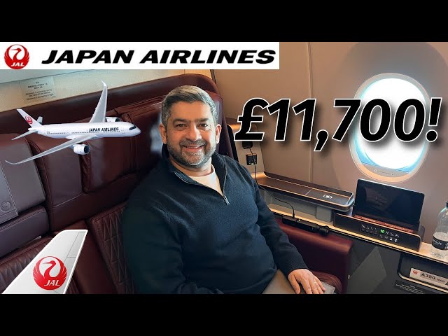 Japan Airlines NEW A350 First Class, 14 hours from London to Tokyo - Review Extravaganza!