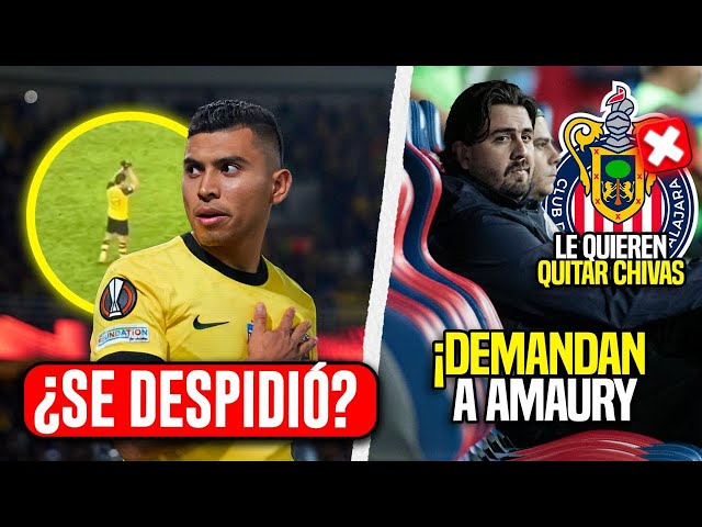 SE DESPIDE ORBELIN PINEDA? AMAURY VERGARA PUEDE PERDER A CHIVAS? / ÚLTIMAS NOTICIAS CHIVAS