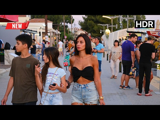 Nikiti, Sithonia 2024 | Halkidiki Walking Tour 4K HDR | Greek Coastal Tour - With Captions