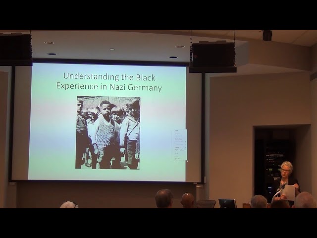 Understanding the Black Experience in Nazi Germany, Docent Enrichment 5-16-19