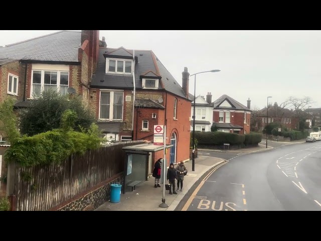 London Bus Ride 🇬🇧 Route 75 from Anerley Road/. Oak Grove Road to Lewisham Station pls Subscribe