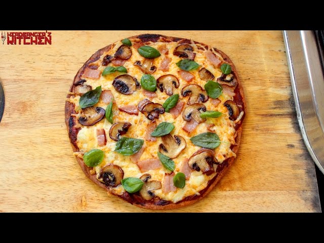 Keto Pizza (Fathead Crust) | Keto Recipes | Headbanger's Kitchen