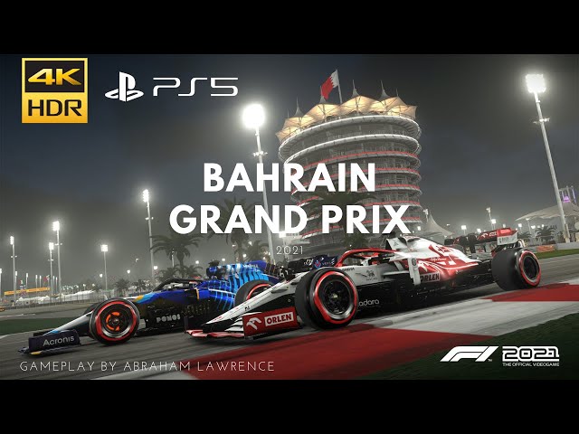 F1 2021 Bahrain Grand Prix | PS5 Gameplay [4K HDR 60 FPS]