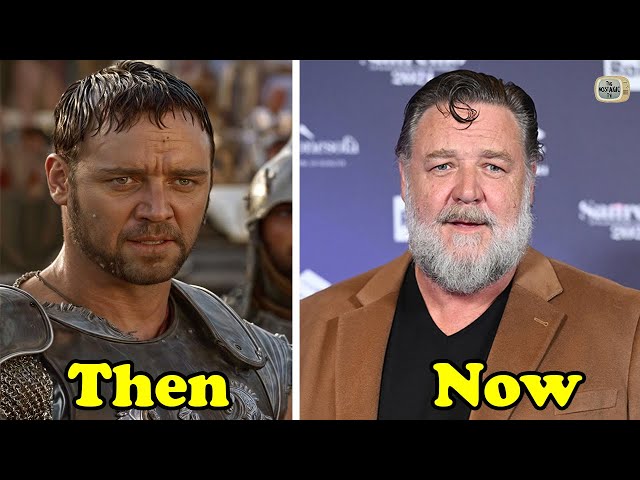 GLADIATOR Cast Then and Now in 2025